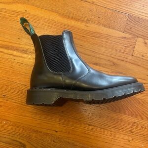 Solovair Black Hi-Shine Dealer Boot